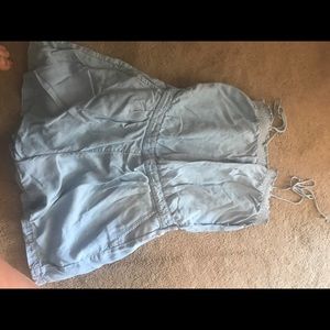 Gap light chambray  romper